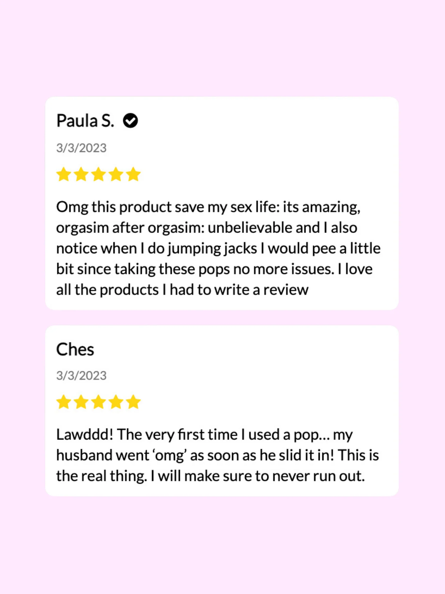 The Big O Tightening Pops - 3pk - Image 3