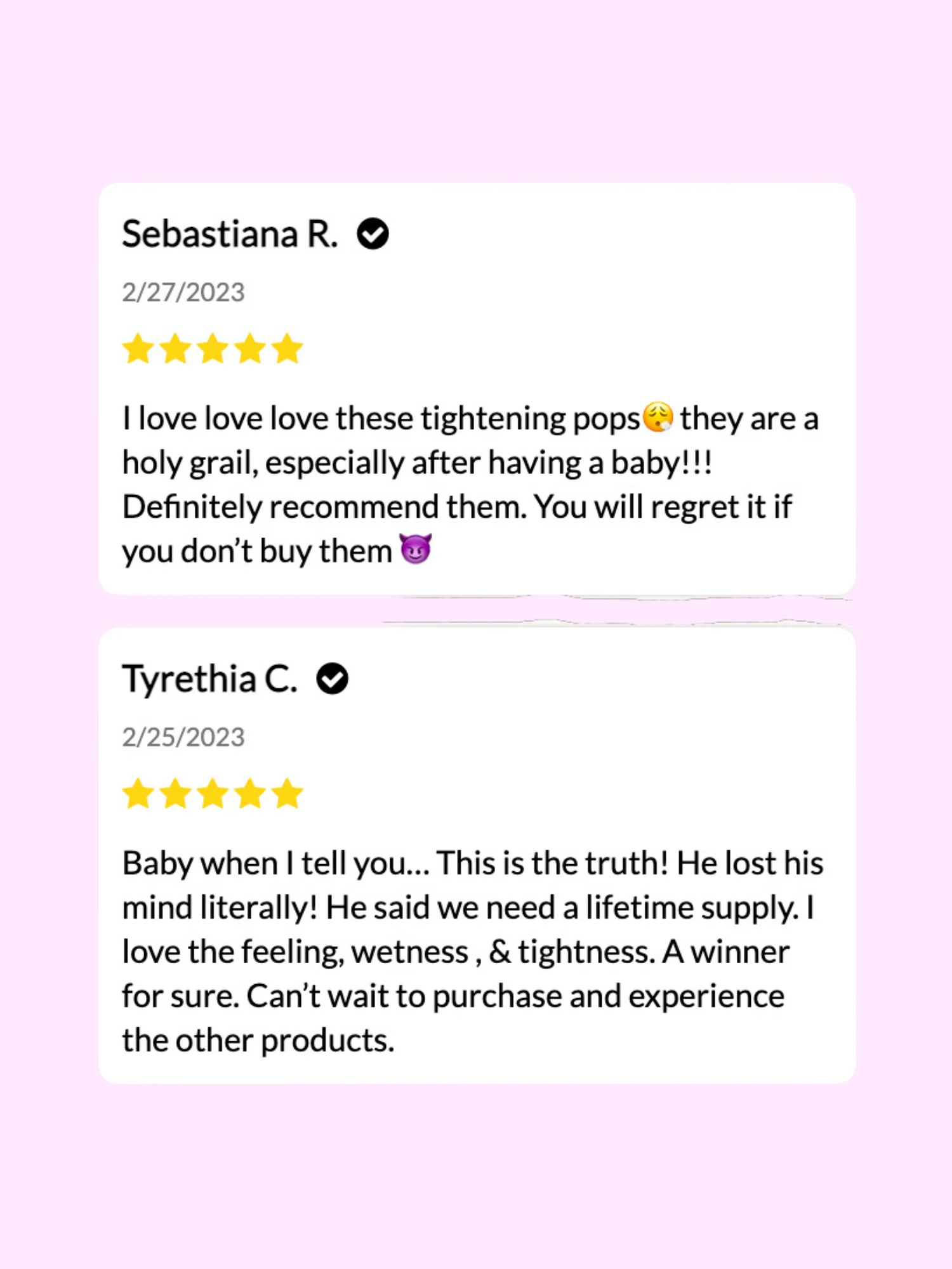 The Big O Tightening Pops - 3pk - Image 4